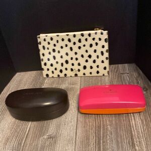 Kate spade ♠️ and michael Kors Glasses 👓 Case and accessory case